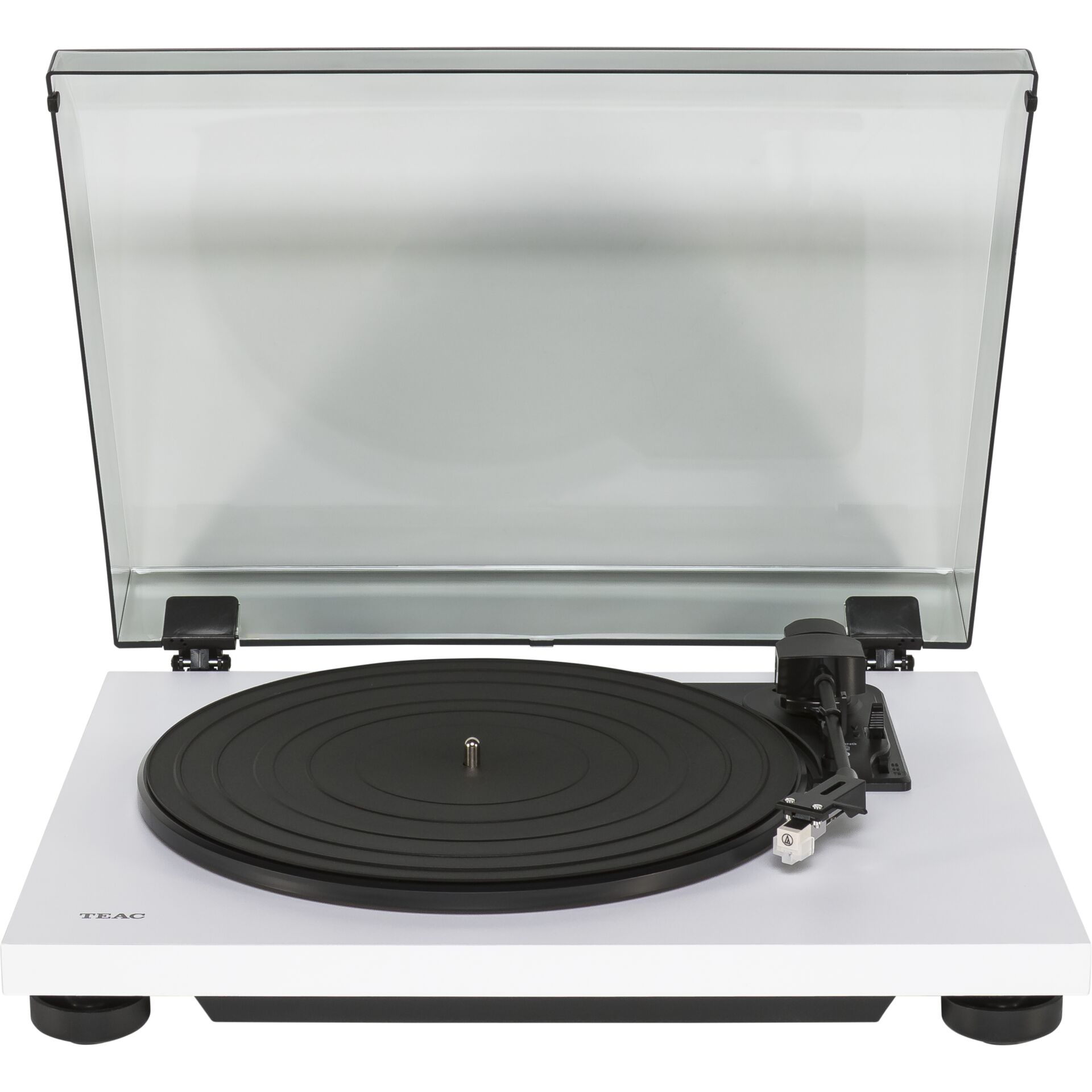 Plattenspieler, Turntable, Schallplatte, Glasdeckel, Tonarm
