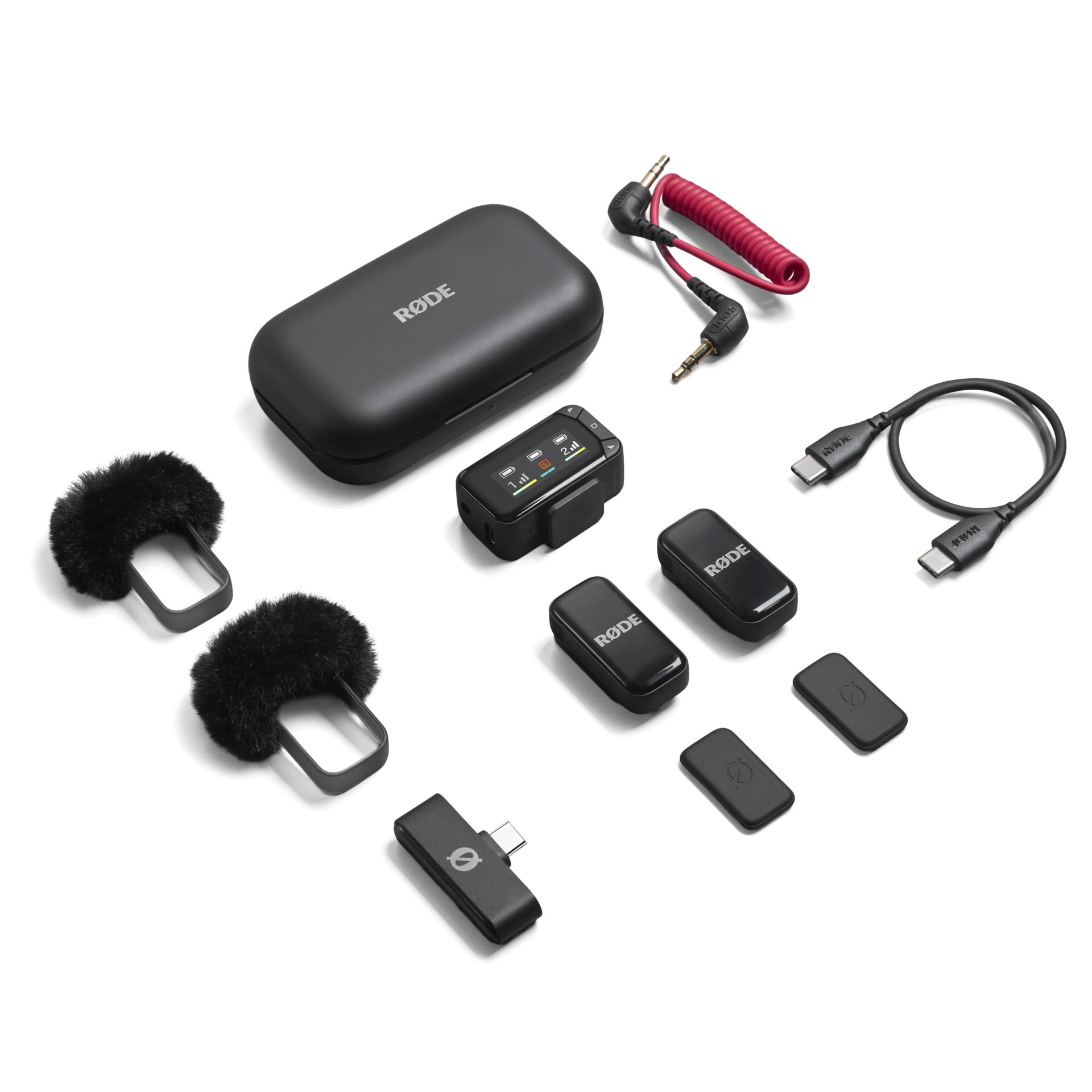 UHD-Rode, Rode, Kamera-Set, Audio-Adapter, Kopplung-Kit