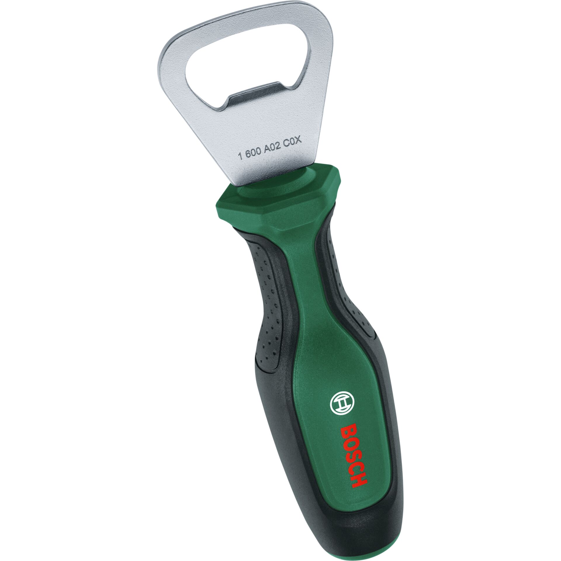 Flaschenöffner, Kantenschutz, Grün-Schwarz, Griff-ergonomisch, Bosch