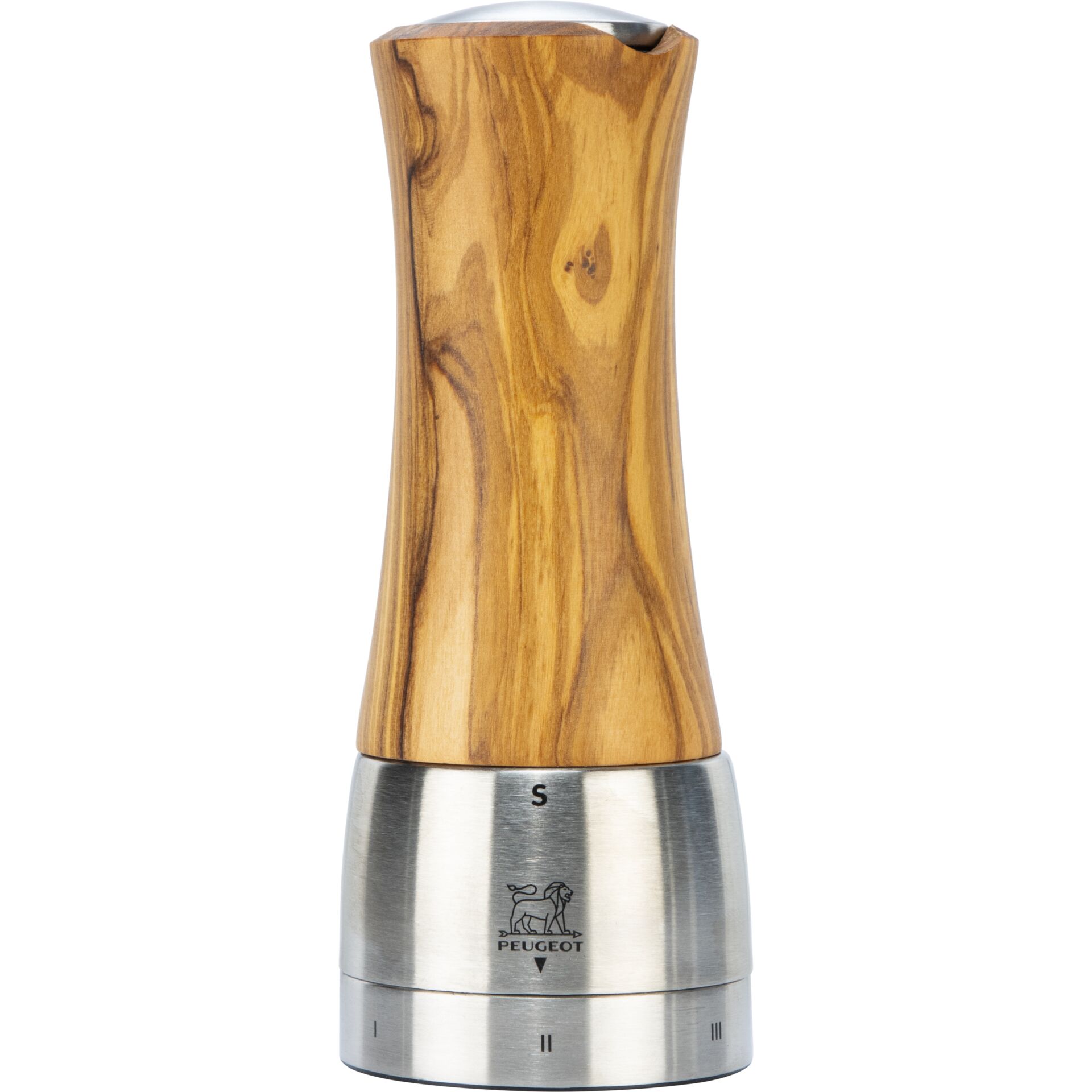 Kaffeemühle, Holzgriff, Edelstahl, Mühle, Küchenzubehör