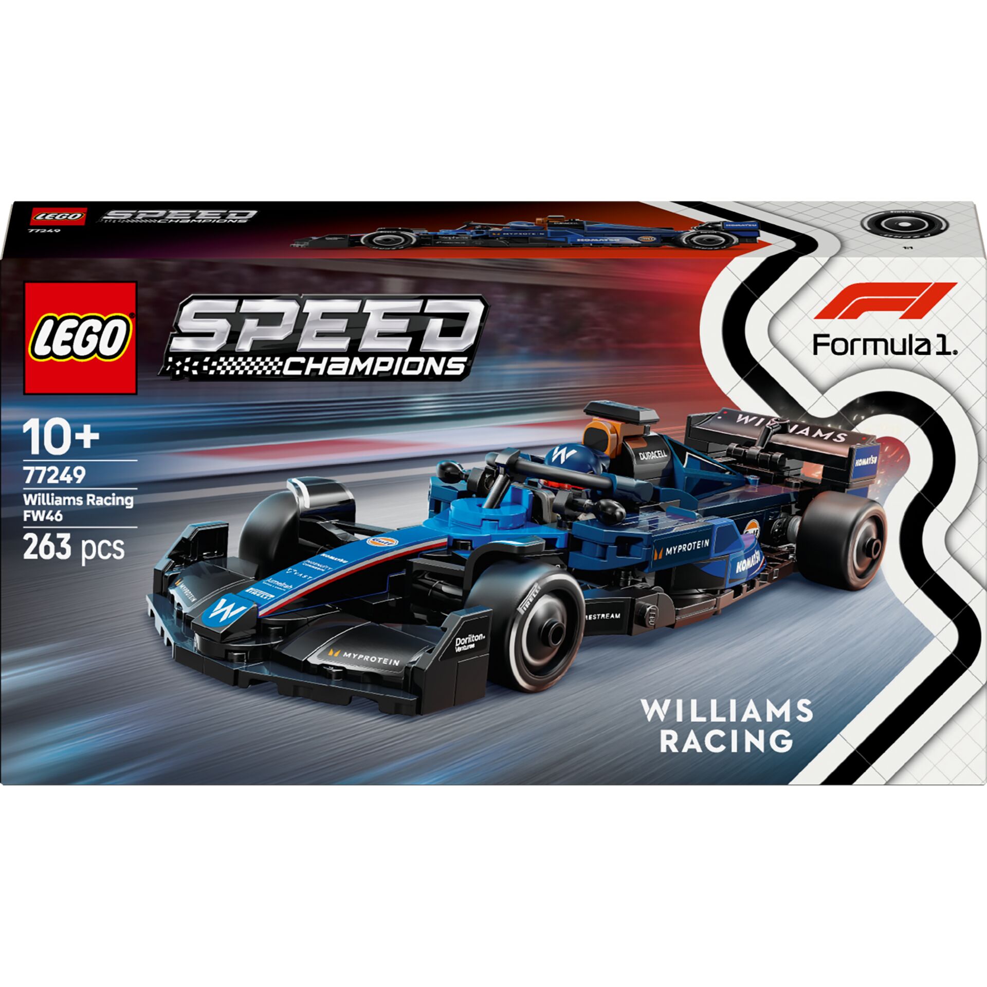 lego, speed Champions, formel 1, rennwagen, williams racing