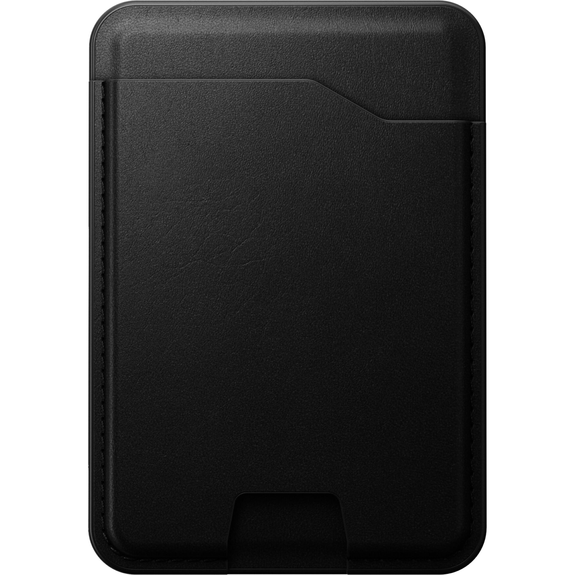 wallet, cardholder, schwarz, leder, minimal