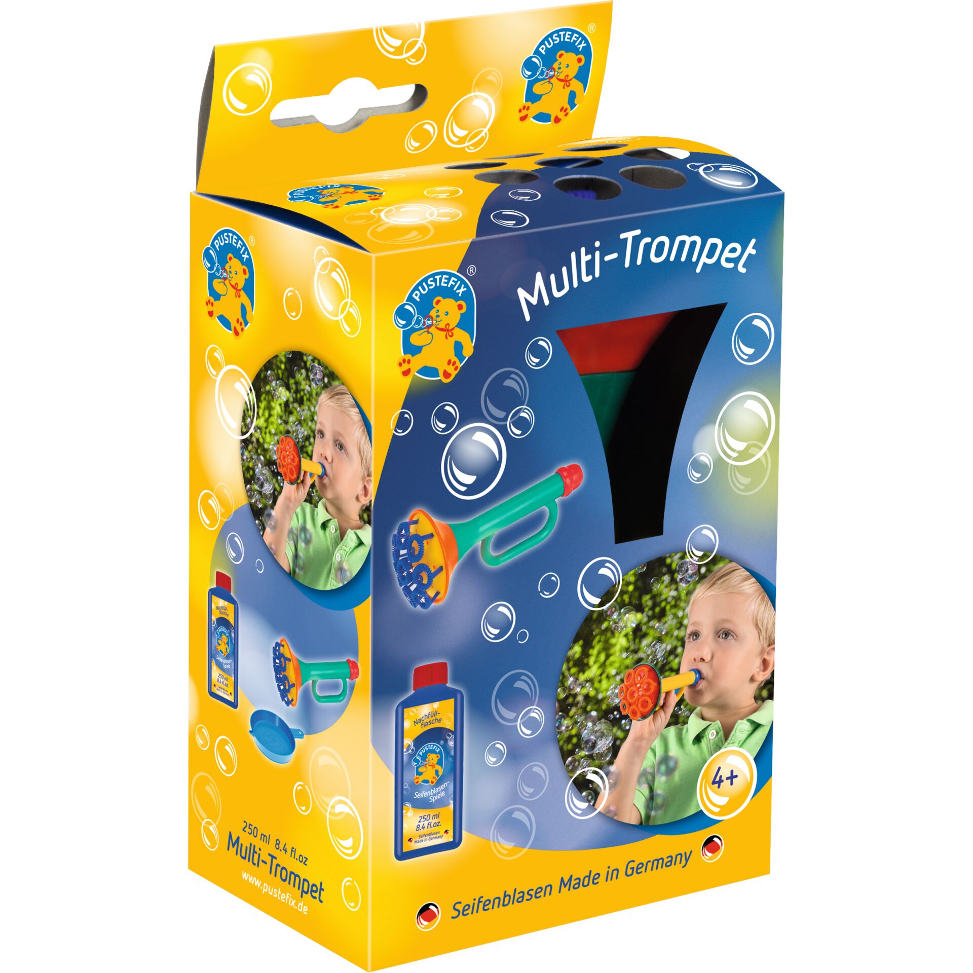 Spielzeug, Bubble Maker, Tröte, Flasche, Kinder