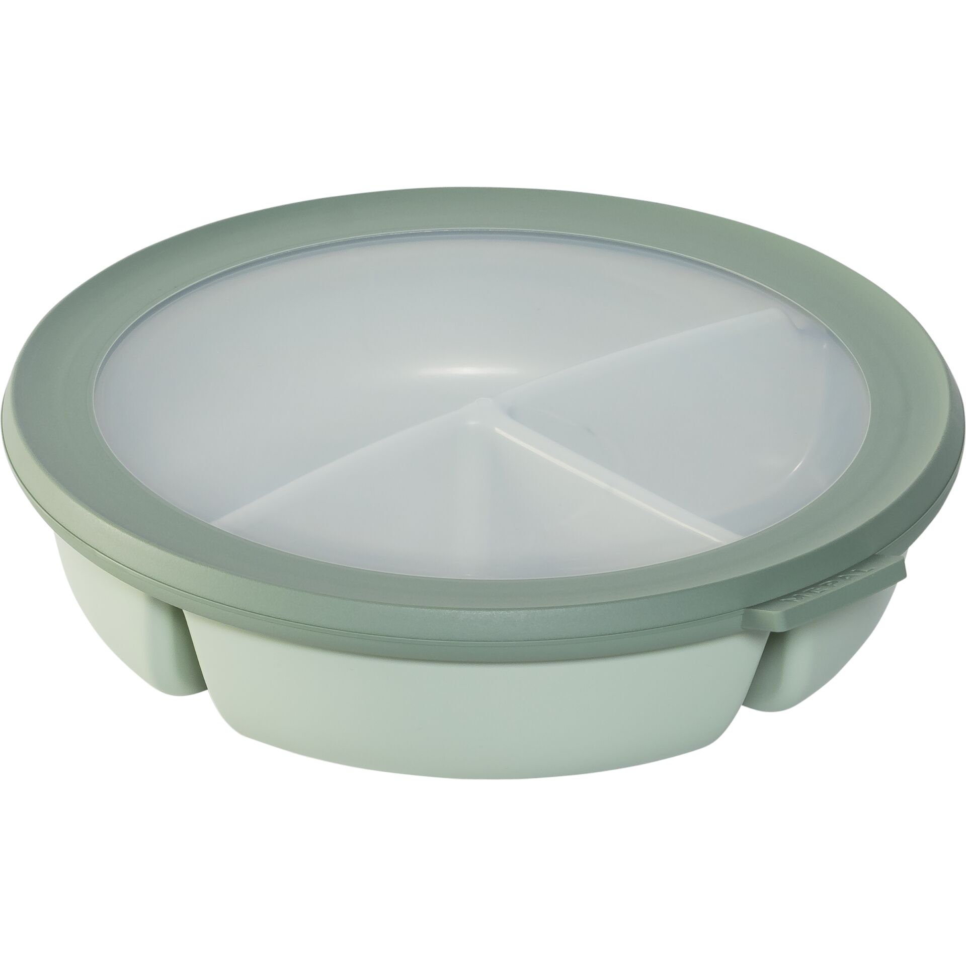 Schüssel, Divider, Mikrowellensicher, Ton: grün, Kunststoff-Schale