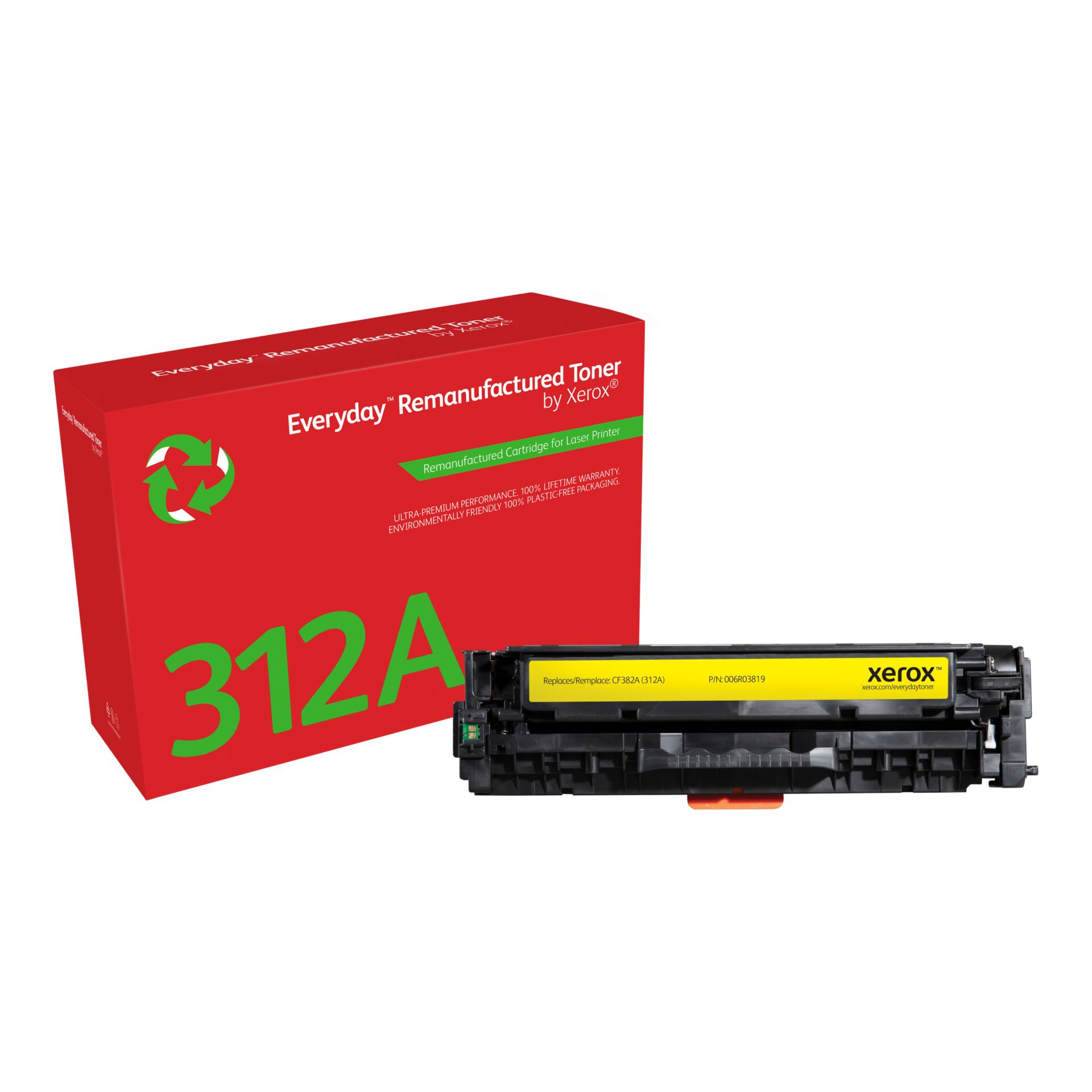 Toner, Kassette, Laserdrucker, Wiederaufbereitet, 312A
