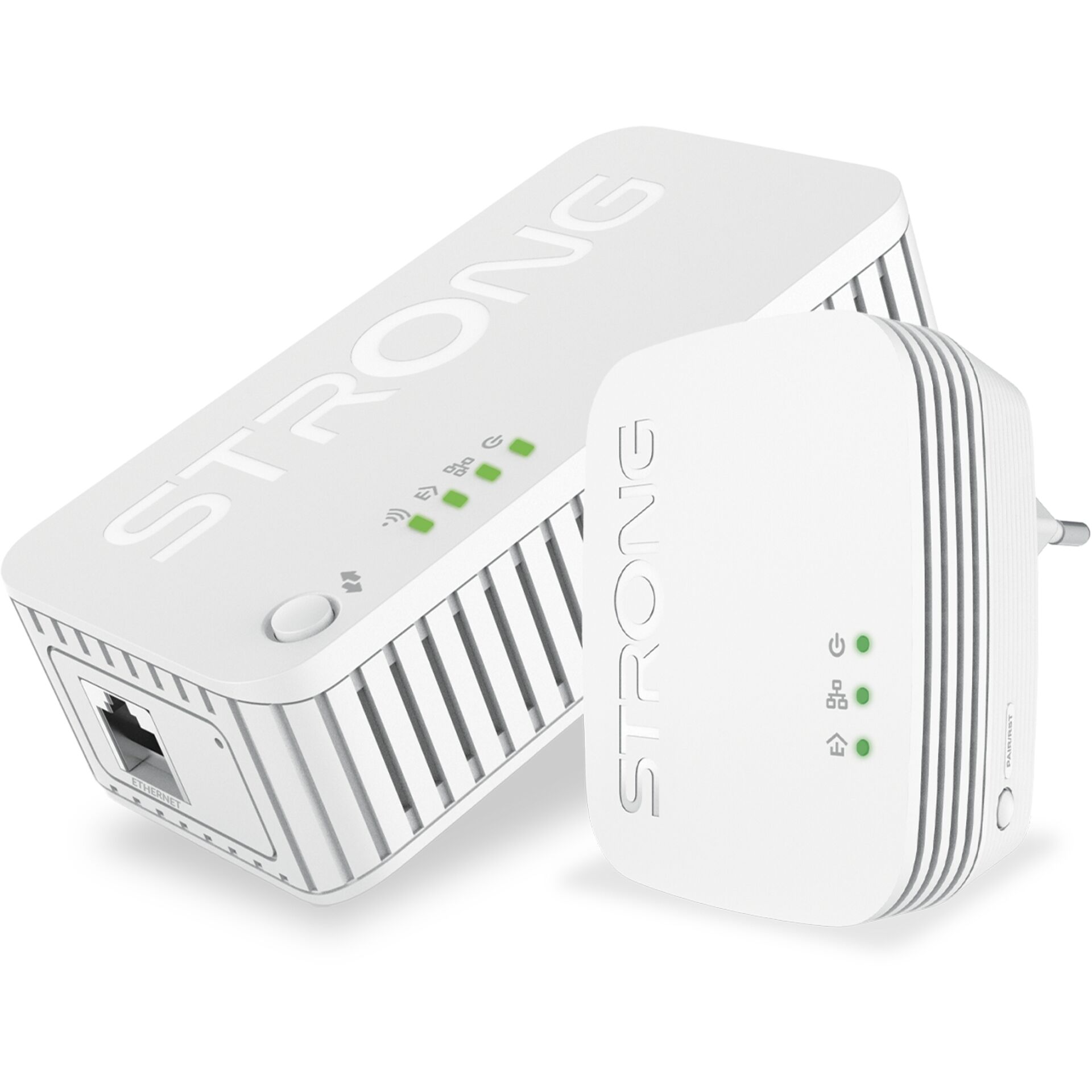 Gadget, Stromversorgung, Netzwerkadapter, LED-Indikatoren, White
