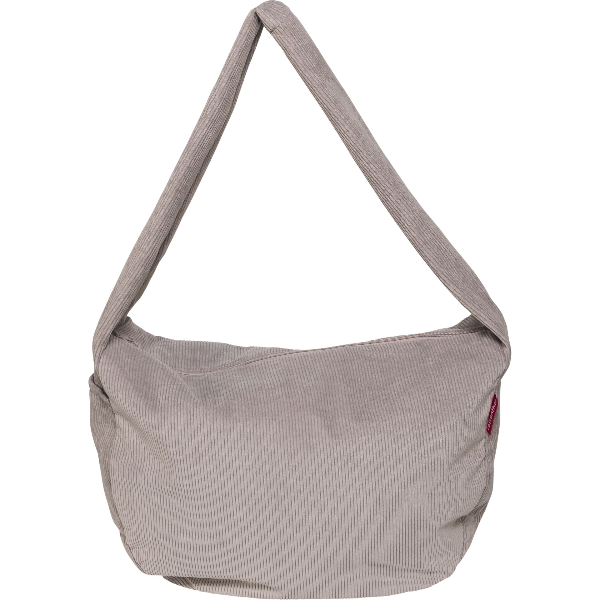 Tasche, Beuteltasche, Corduroy, Beige, Einfach
