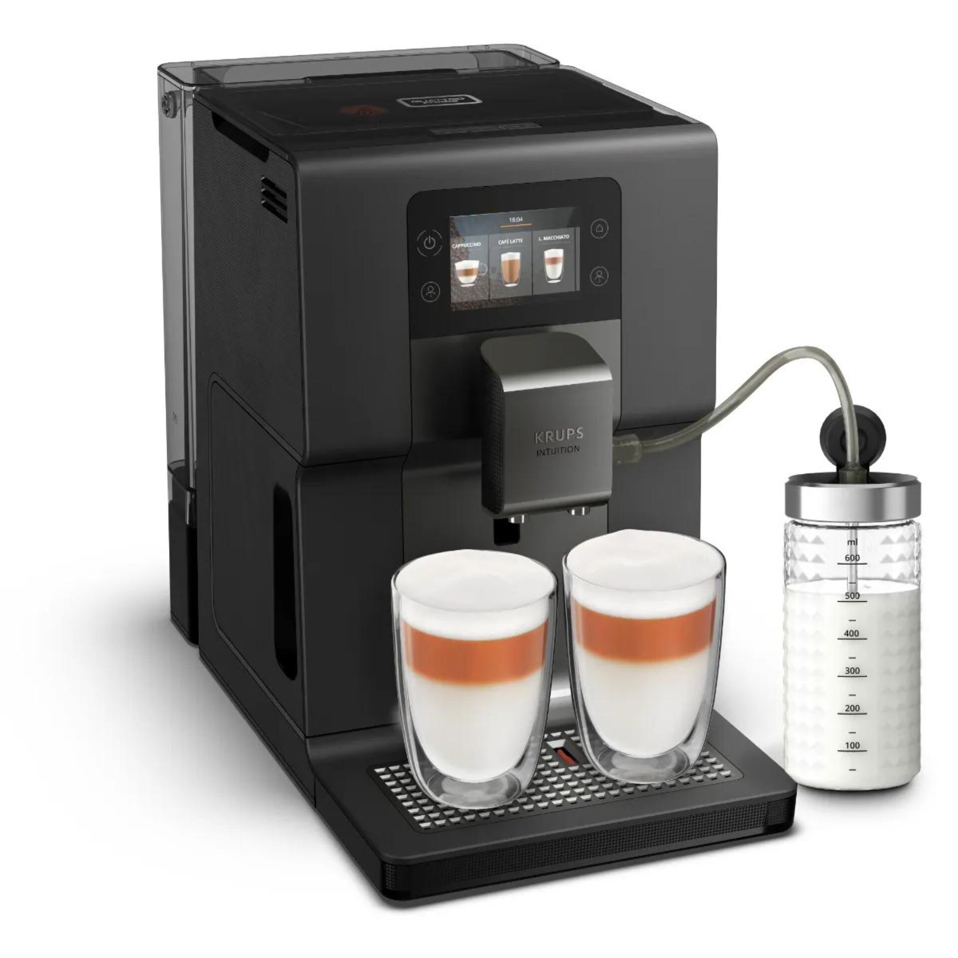Kaffeeautomat, Kaffeevollautomat, Espresso, Milchkaffee, Tassen-Set