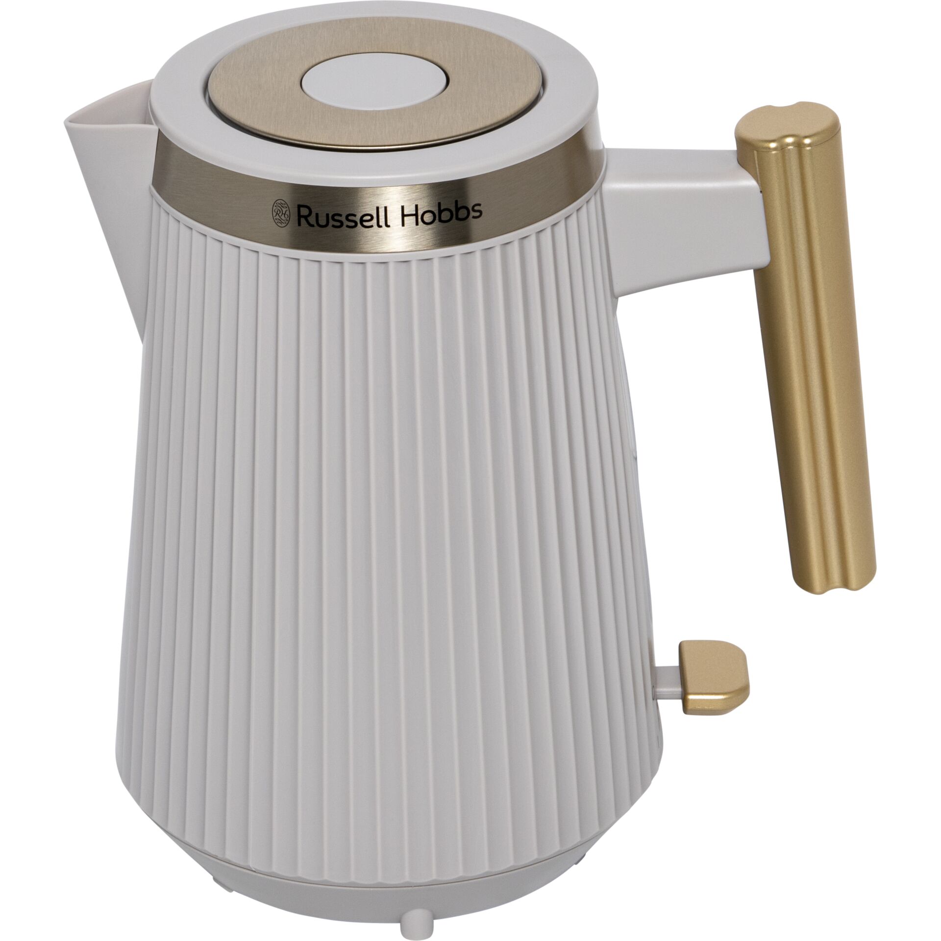 Kaffeekanne, Kaffeemaschine, Porzellan, Metallgriff, Russell Hobbs